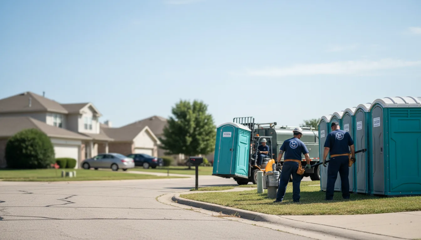 Porta Potty Rental in Mcdade, TX near me